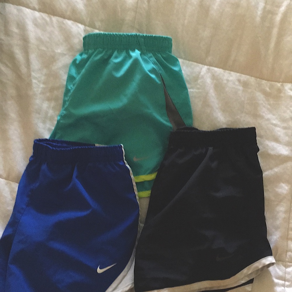 Girls Nike running shorts